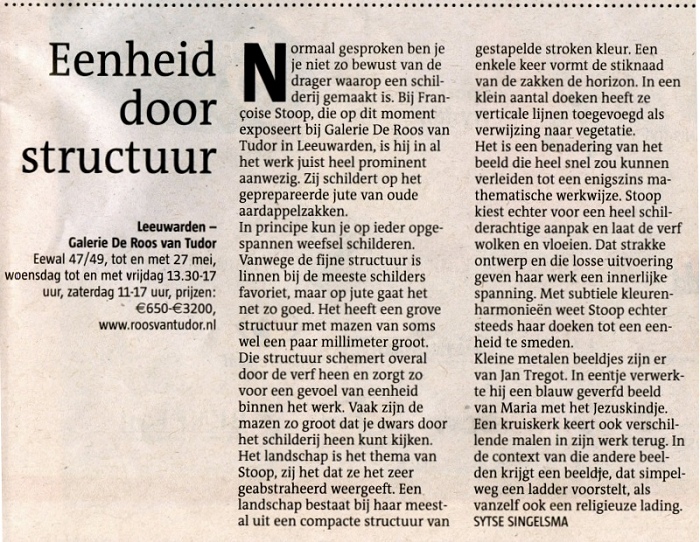 Leeuwarder Courant - Mei 2012